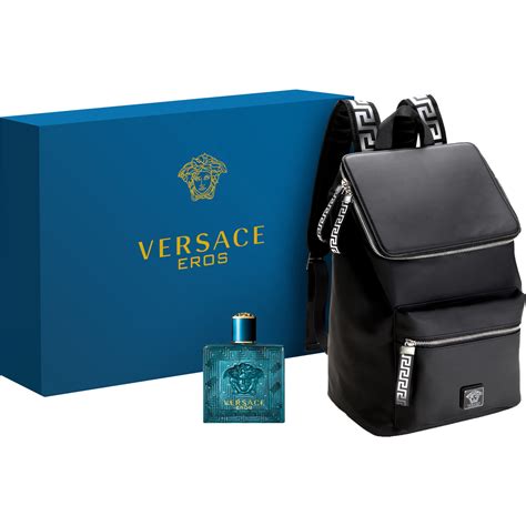 versace eros eau de parfum gift set|versace eros backpack set.